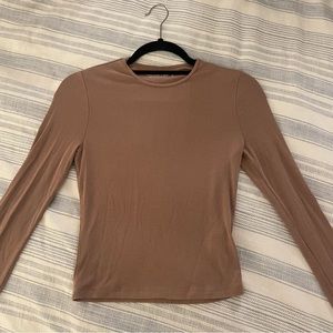 Abercrombie Long Sleeve Ribbed Top